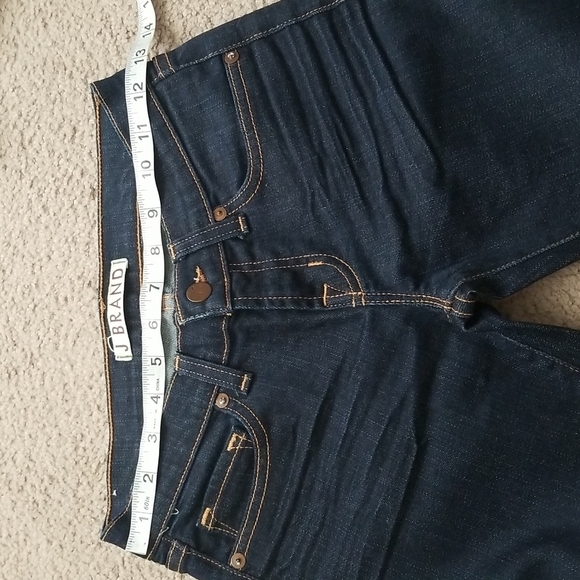 J Brand Dark Wash Pencil Leg Jeans - Picture 8 of 14